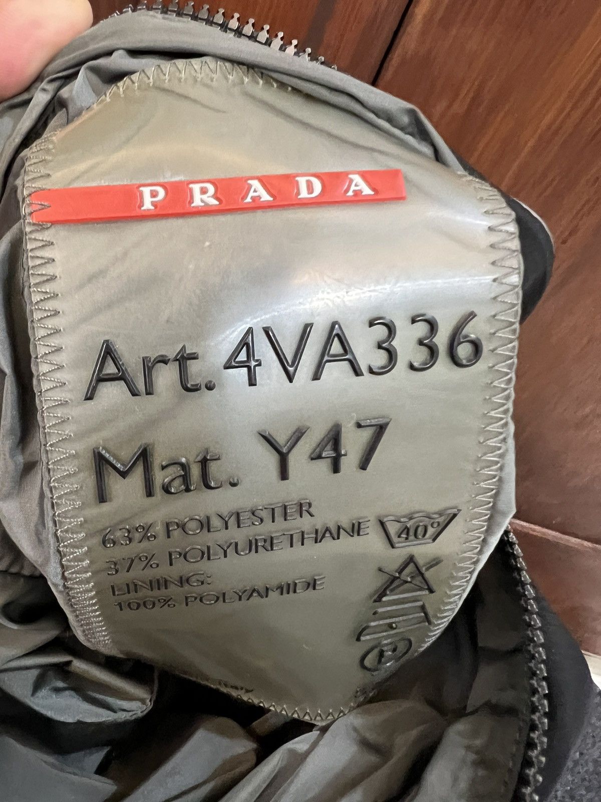 Prada Prada Sling Bag Black Nylon Size ONE SIZE - 12 Thumbnail