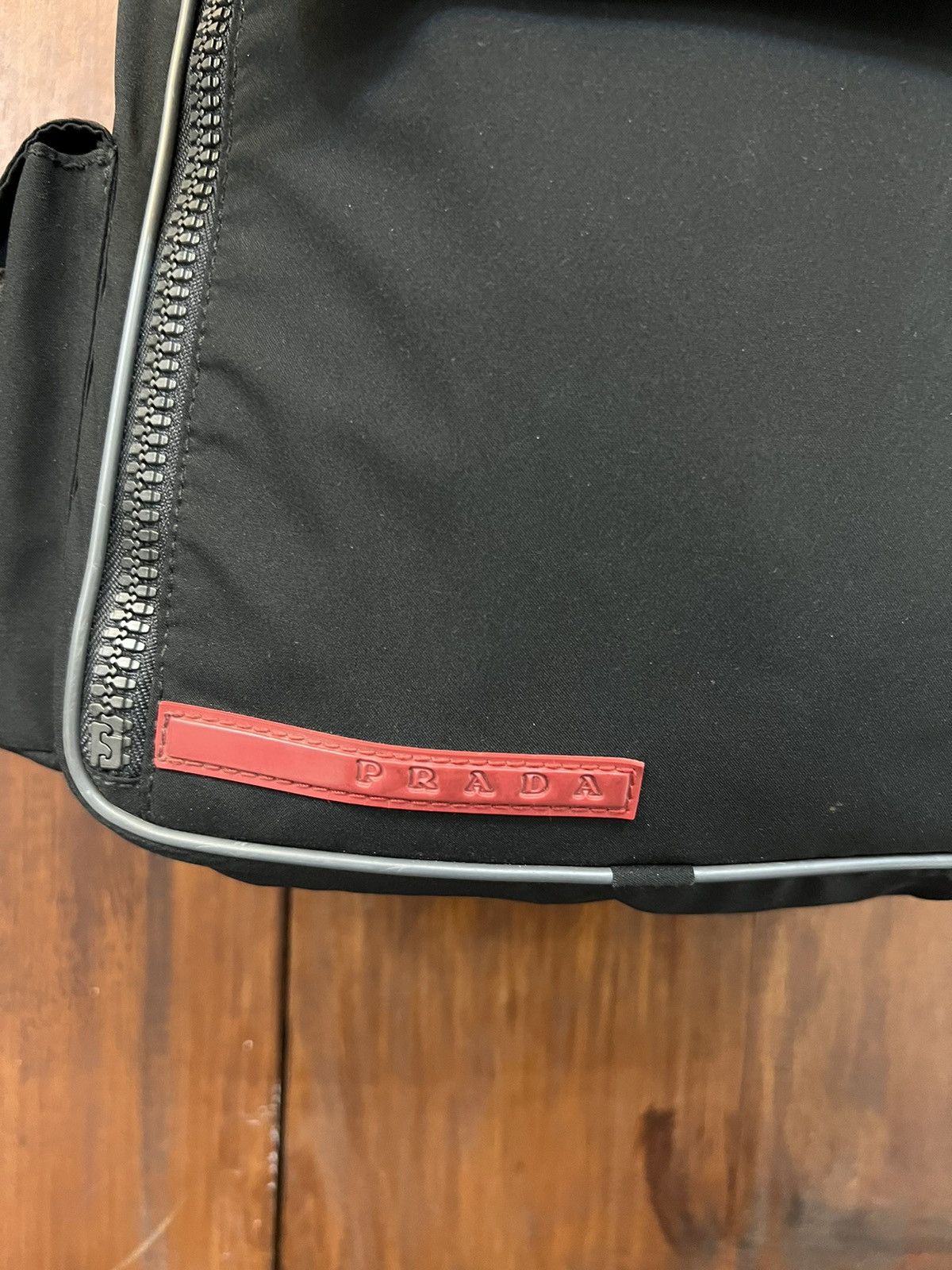 Prada Prada Sling Bag Black Nylon Size ONE SIZE - 4 Thumbnail