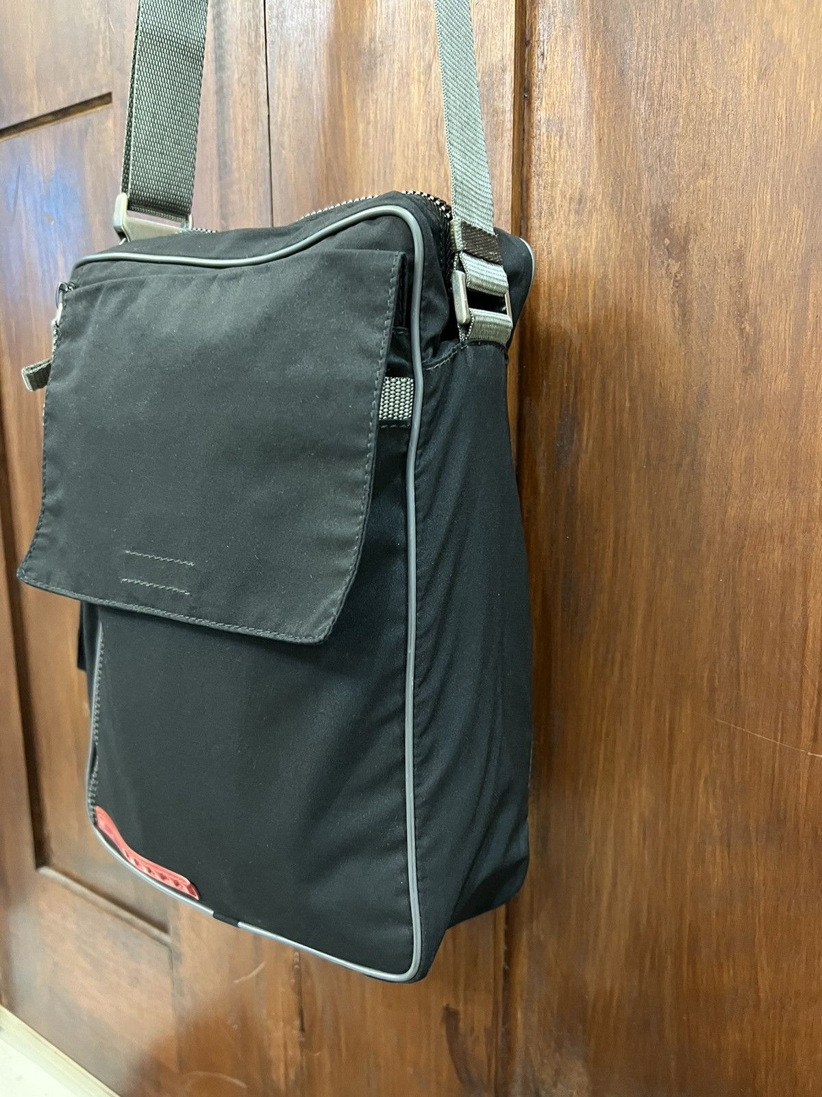 Prada Prada Sling Bag Black Nylon Size ONE SIZE - 6 Thumbnail