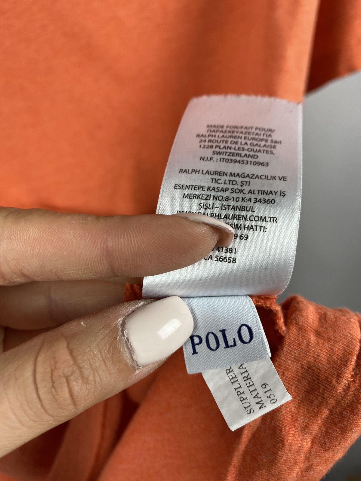Polo Ralph Lauren Polo Ralph Lauren orange T-shirts streetwear size XXL Size US XXL / EU 58 / 5 - 5 Thumbnail