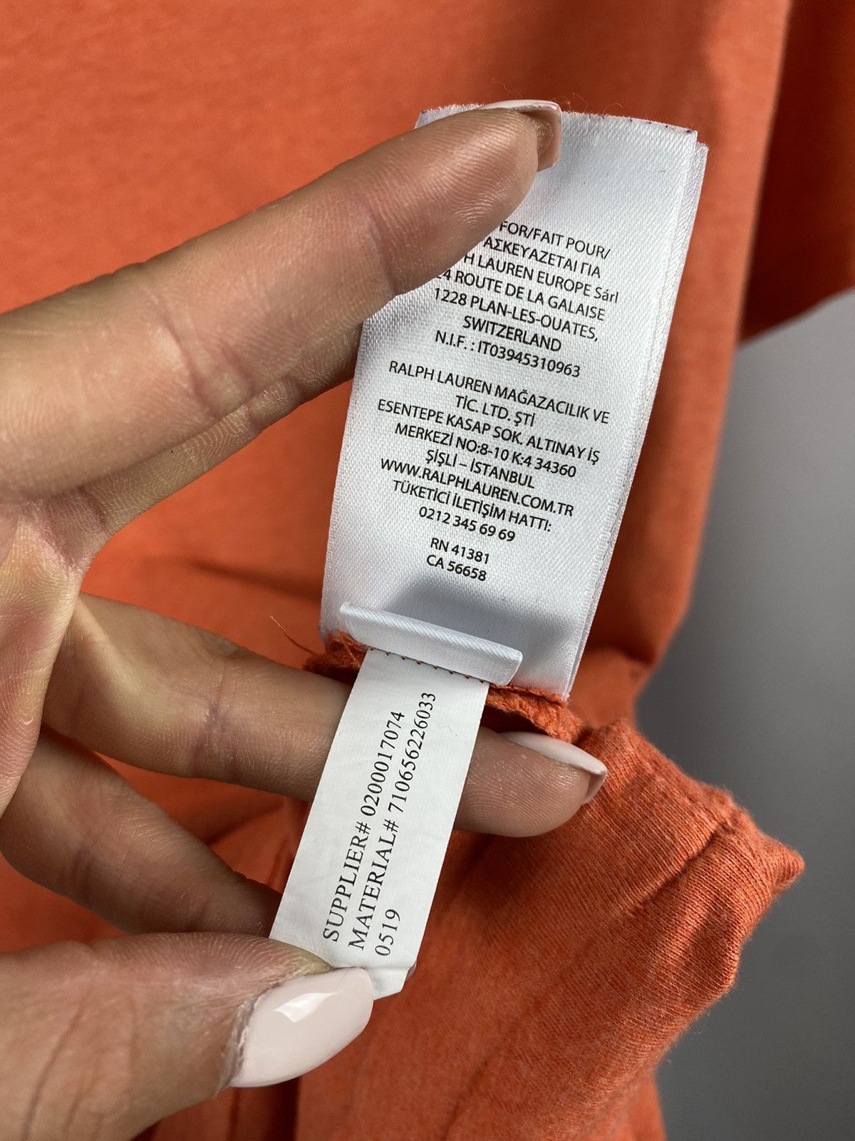 Polo Ralph Lauren Polo Ralph Lauren orange T-shirts streetwear size XXL Size US XXL / EU 58 / 5 - 6 Thumbnail