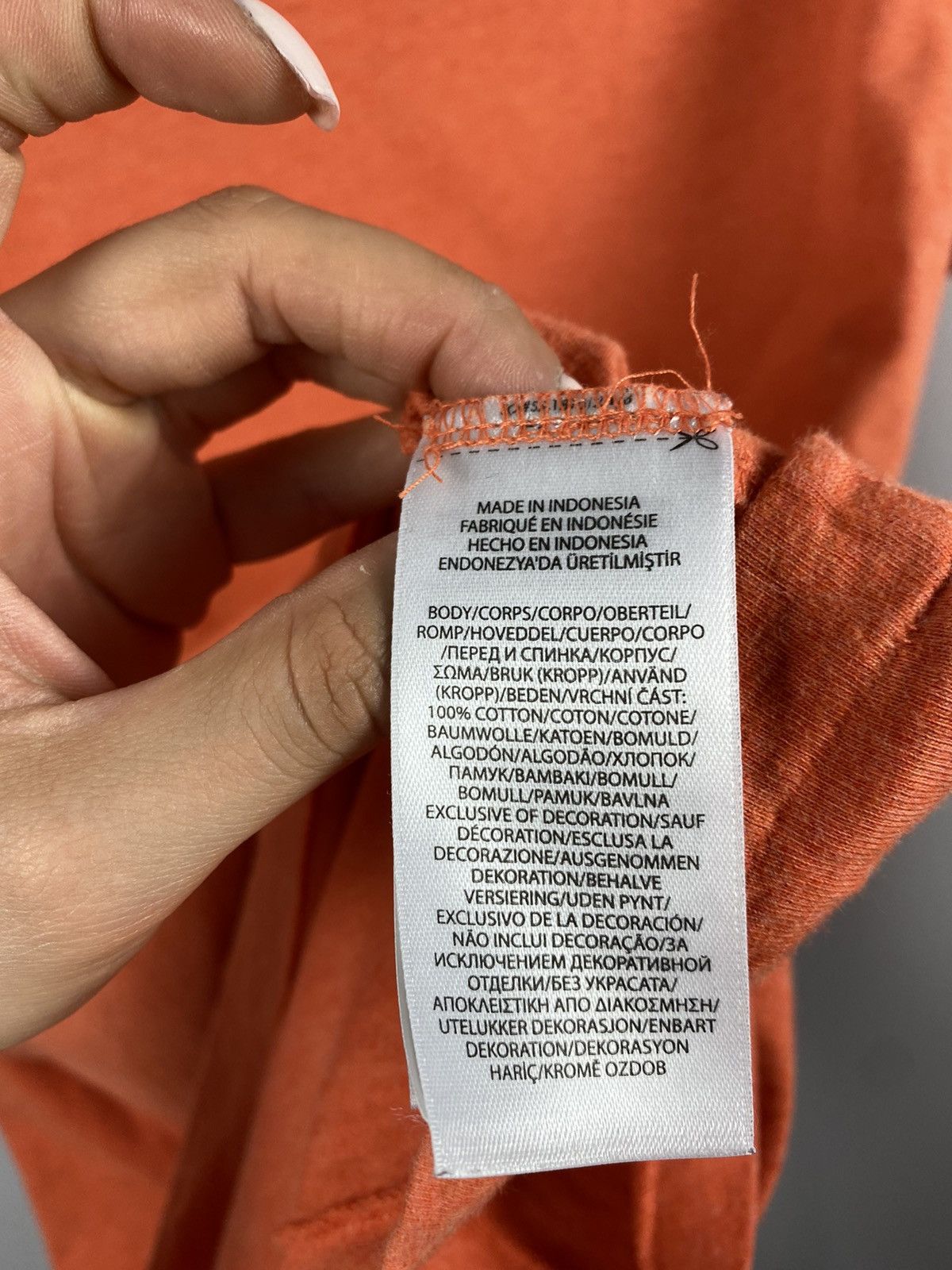 Polo Ralph Lauren Polo Ralph Lauren orange T-shirts streetwear size XXL Size US XXL / EU 58 / 5 - 4 Thumbnail
