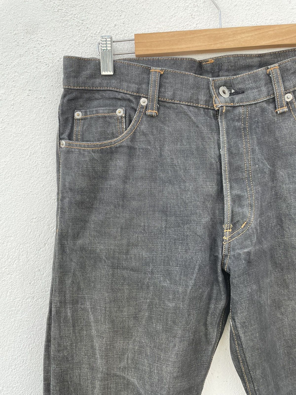 Comme des Garcons × If Six Was Nine × Japanese Brand Comme Ca Du Mode Selvedge Denim Jeans Size US 30 / EU 46 - 4 Thumbnail