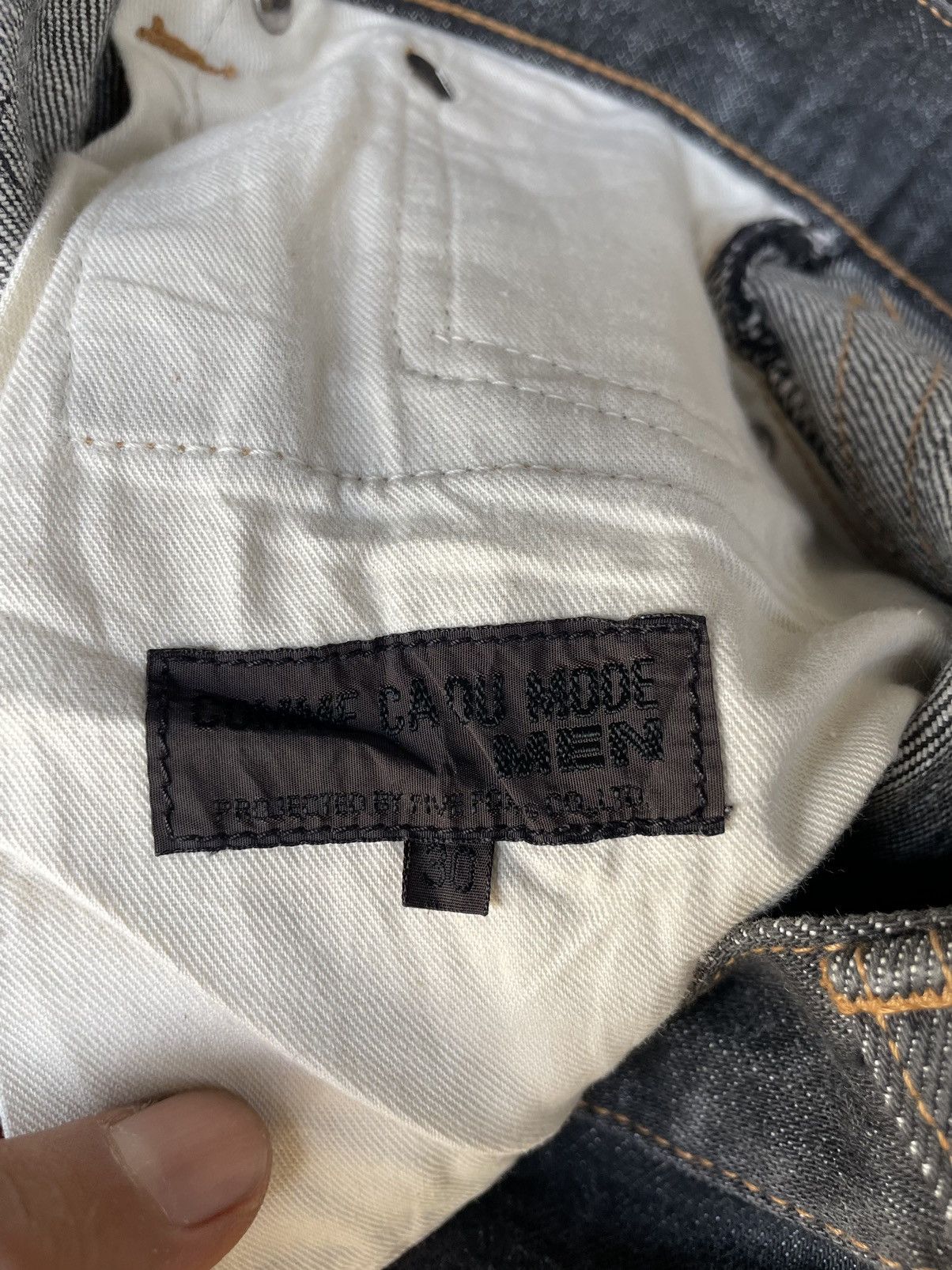 Comme des Garcons × If Six Was Nine × Japanese Brand Comme Ca Du Mode Selvedge Denim Jeans Size US 30 / EU 46 - 17 Thumbnail