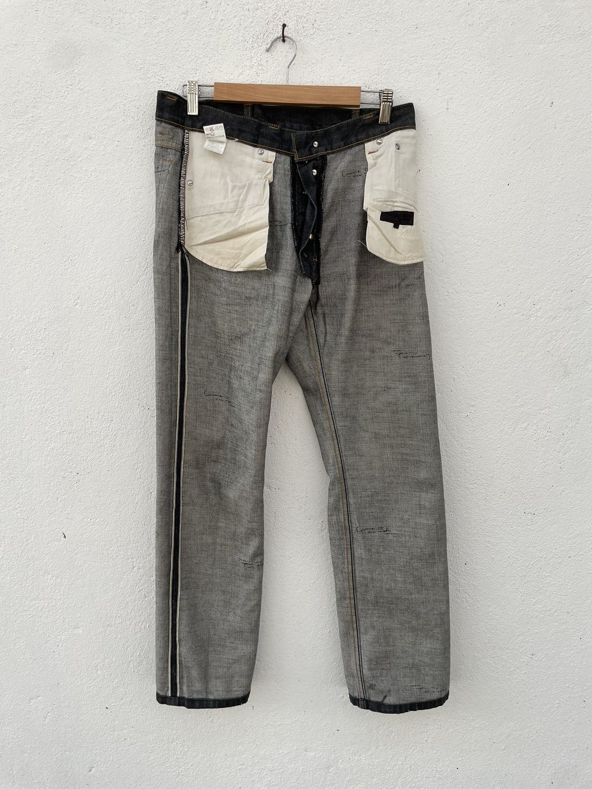 Comme des Garcons × If Six Was Nine × Japanese Brand Comme Ca Du Mode Selvedge Denim Jeans Size US 30 / EU 46 - 1 Thumbnail