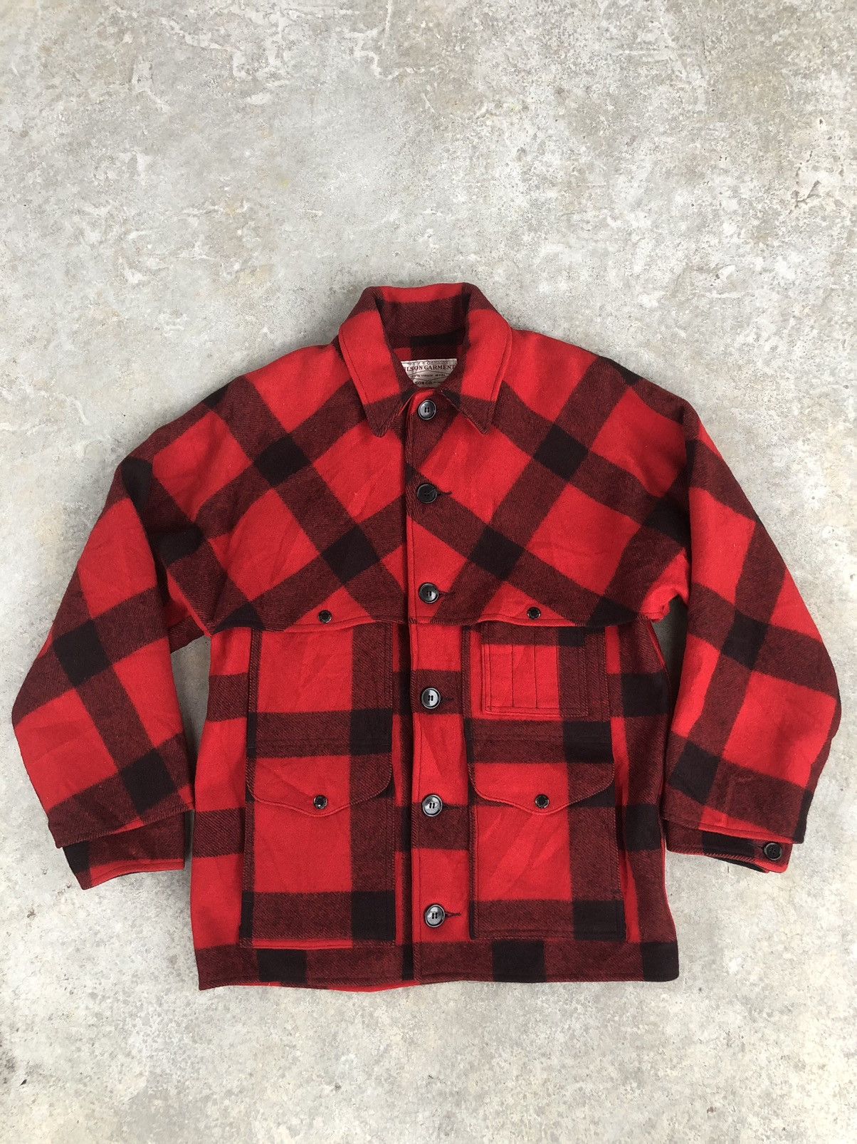 Filson Vintage Filson Wool Jacket Plaid Coat Checkered Jacket Size US M / EU 48-50 / 2 - 3 Thumbnail