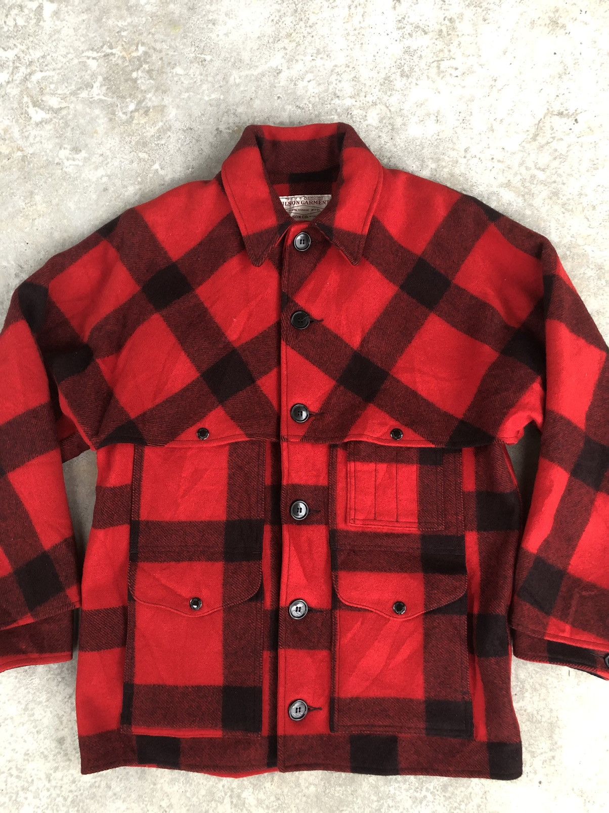 Filson Vintage Filson Wool Jacket Plaid Coat Checkered Jacket Size US M / EU 48-50 / 2 - 1 Thumbnail