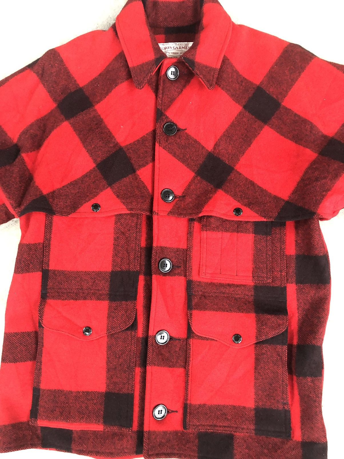 Filson Vintage Filson Wool Jacket Plaid Coat Checkered Jacket Size US M / EU 48-50 / 2 - 7 Thumbnail