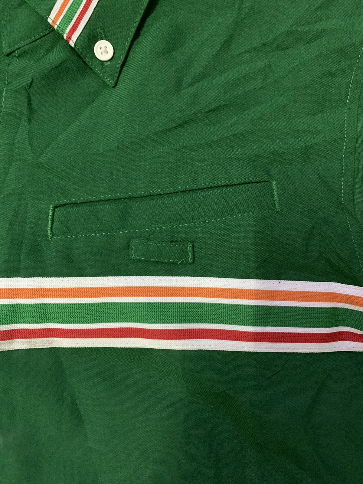 Japanese Brand Nice 7 Eleven Uniform Zipper Shirt Size US L / EU 52-54 / 3 - 9 Thumbnail