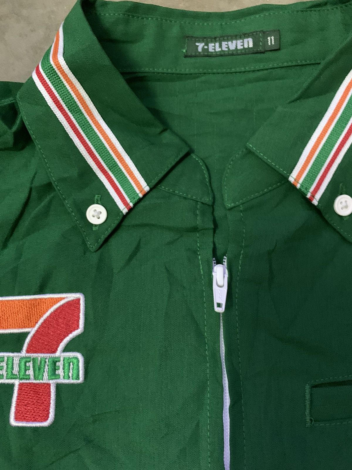 Japanese Brand Nice 7 Eleven Uniform Zipper Shirt Size US L / EU 52-54 / 3 - 6 Thumbnail