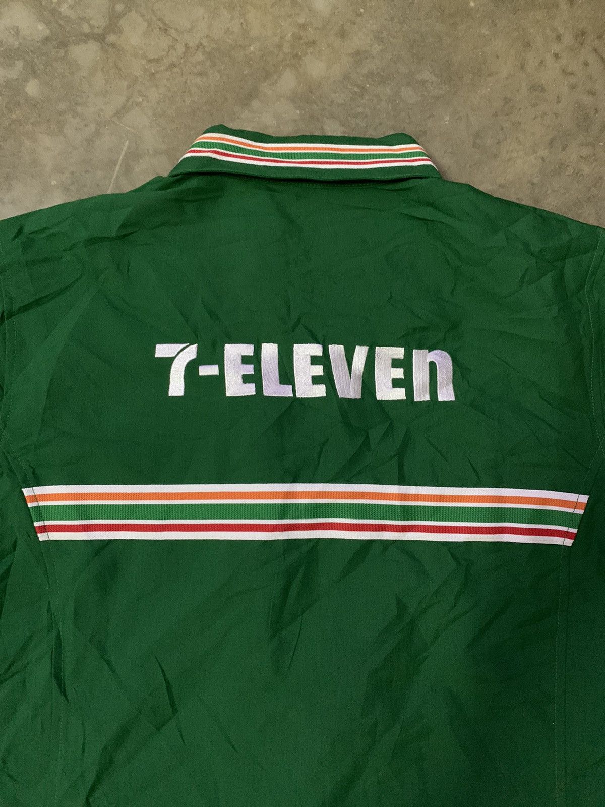 Japanese Brand Nice 7 Eleven Uniform Zipper Shirt Size US L / EU 52-54 / 3 - 13 Thumbnail