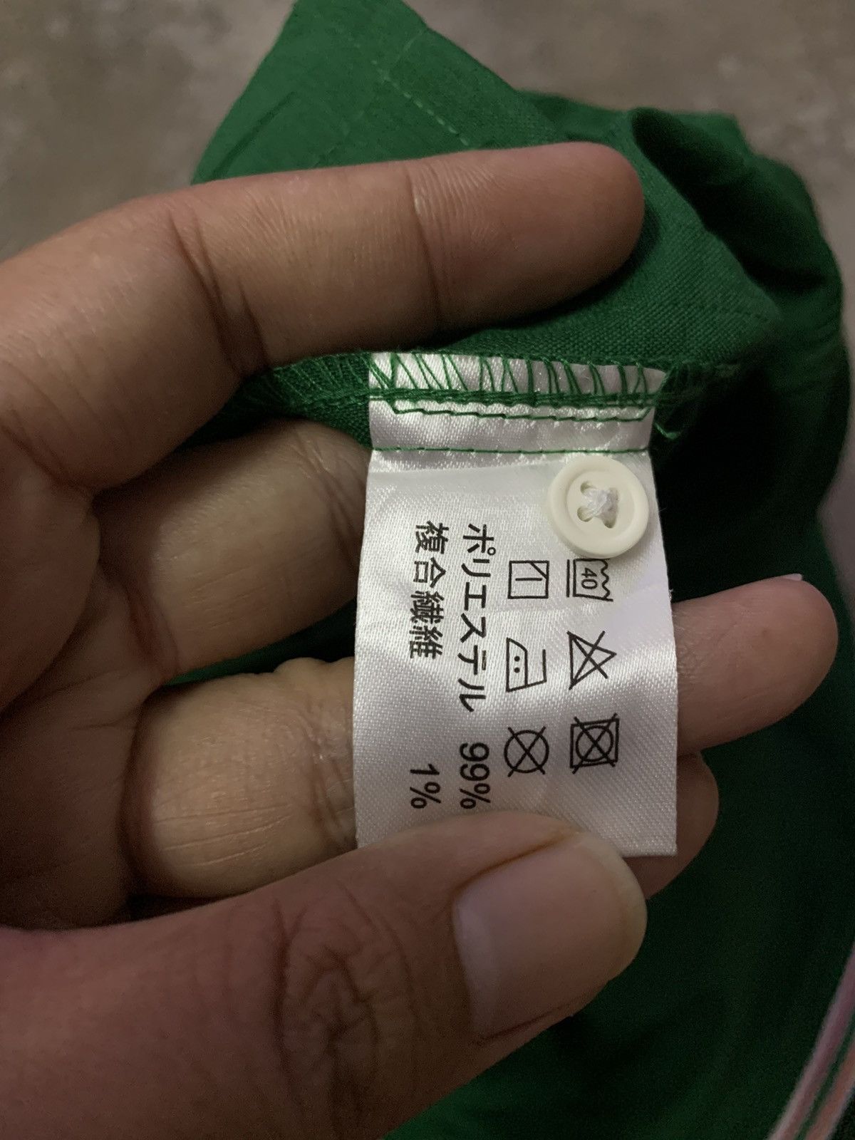 Japanese Brand Nice 7 Eleven Uniform Zipper Shirt Size US L / EU 52-54 / 3 - 10 Thumbnail