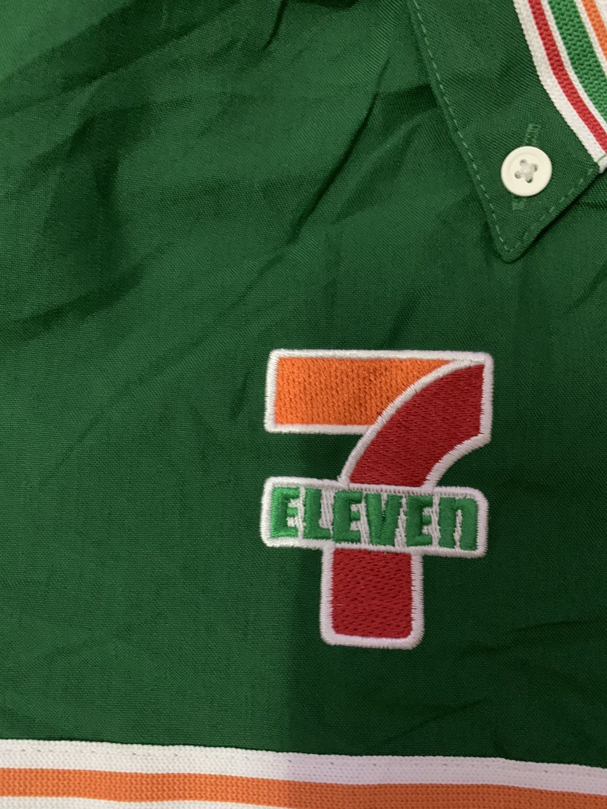 Japanese Brand Nice 7 Eleven Uniform Zipper Shirt Size US L / EU 52-54 / 3 - 5 Thumbnail