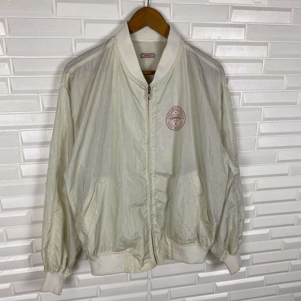 Fiorucci ☀️VINTAGE FIORUCCI ITALY RAIN WEAR JACKET Size US M / EU 48-50 / 2 - 4 Thumbnail