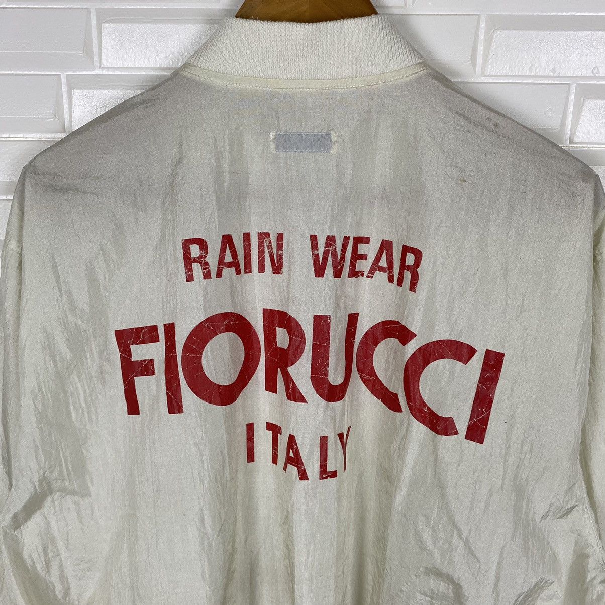 Fiorucci ☀️VINTAGE FIORUCCI ITALY RAIN WEAR JACKET Size US M / EU 48-50 / 2 - 7 Thumbnail