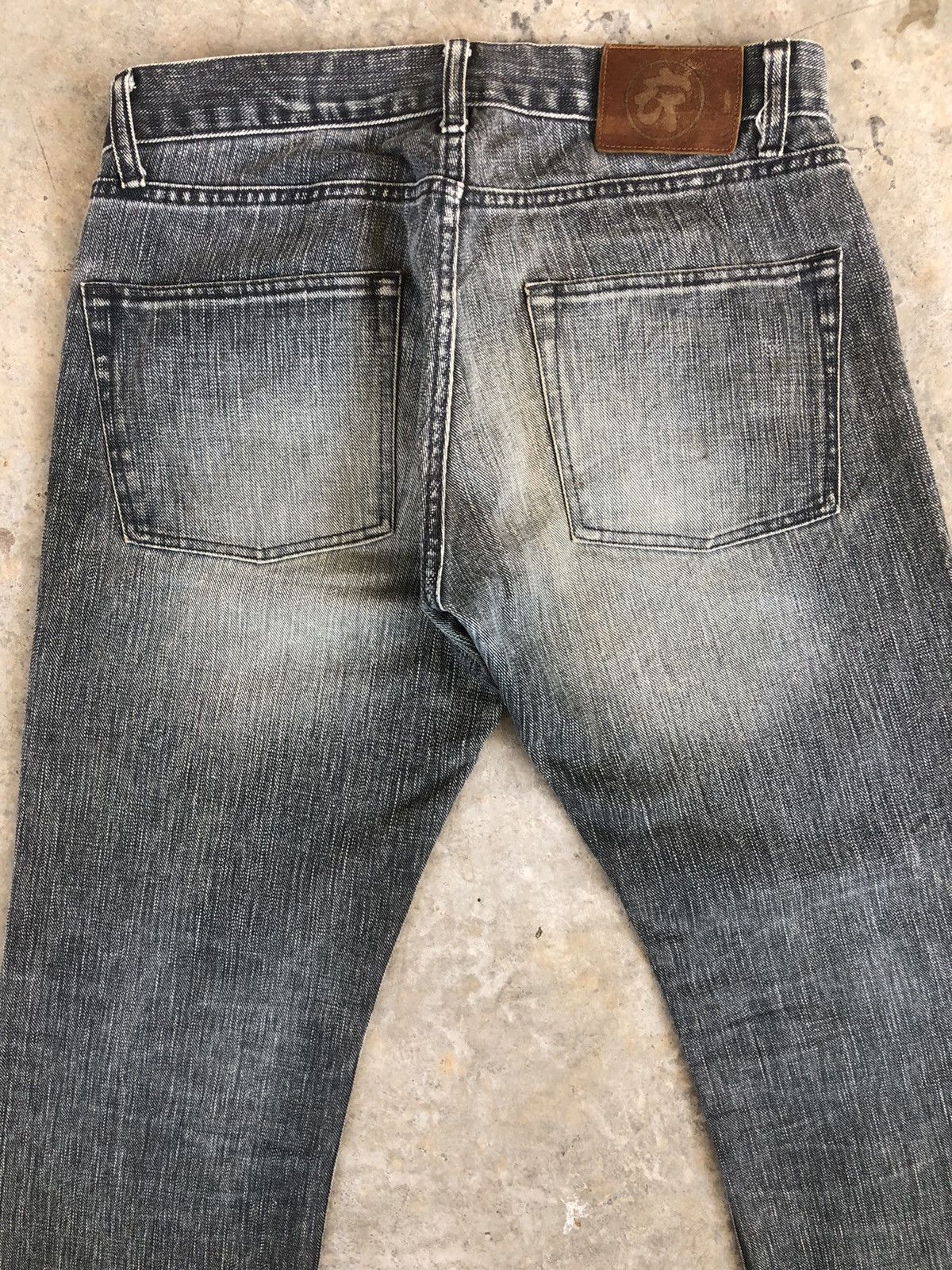Japanese Brand Japanese Brand Coromool Dragon Painted Distressed Jeans Size US 33 - 8 Thumbnail