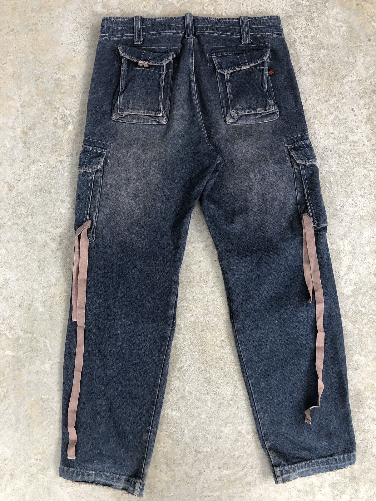 291295=Homme Japanese 291295 Homme Parachute Cargo Pants Tactical Size US 33 - 2 Thumbnail