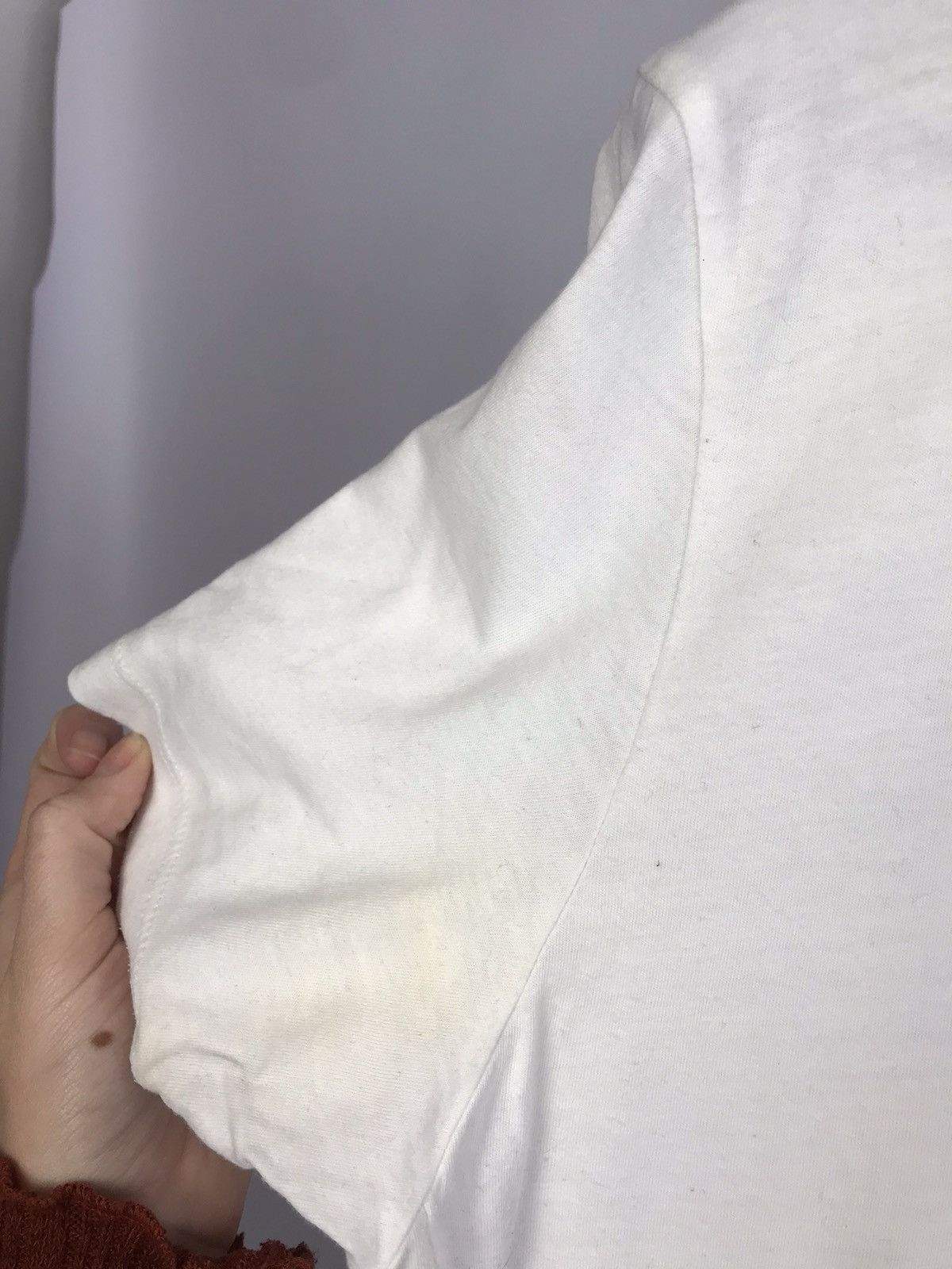 Vintage Religion luxury streetwear white tee Size US L / EU 52-54 / 3 - 8 Thumbnail
