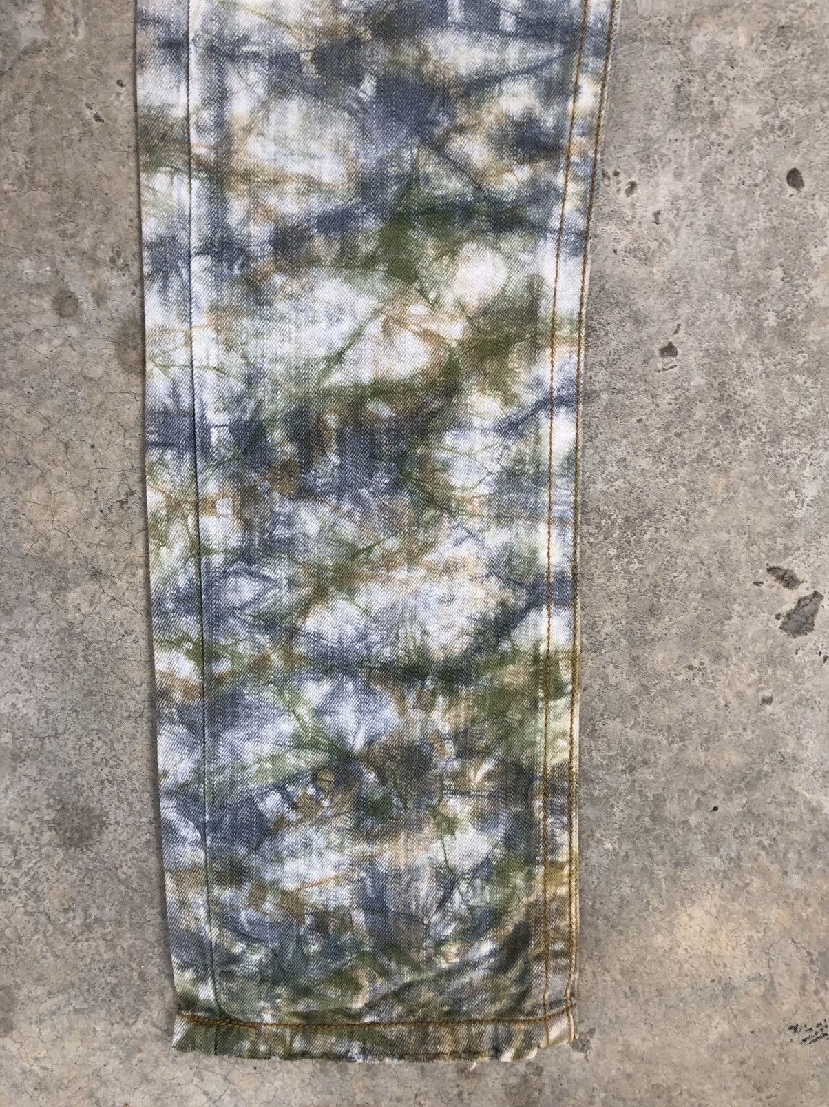 Japanese Brand Japanese Joneaa Tie Dye Jeans Art Denim Size US 30 / EU 46 - 3 Thumbnail