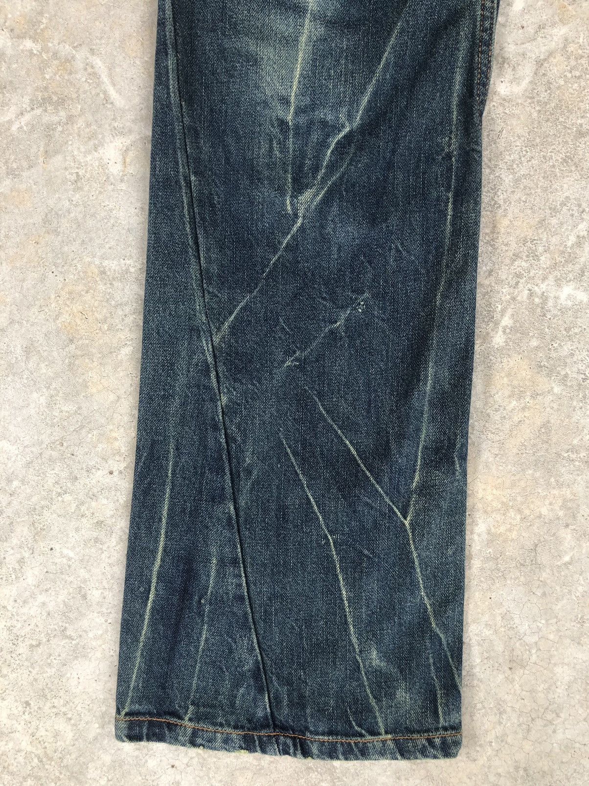 If Six Was Nine Japanese Antfui Flared Jeans Distressed Jeans Size US 33 - 6 Thumbnail