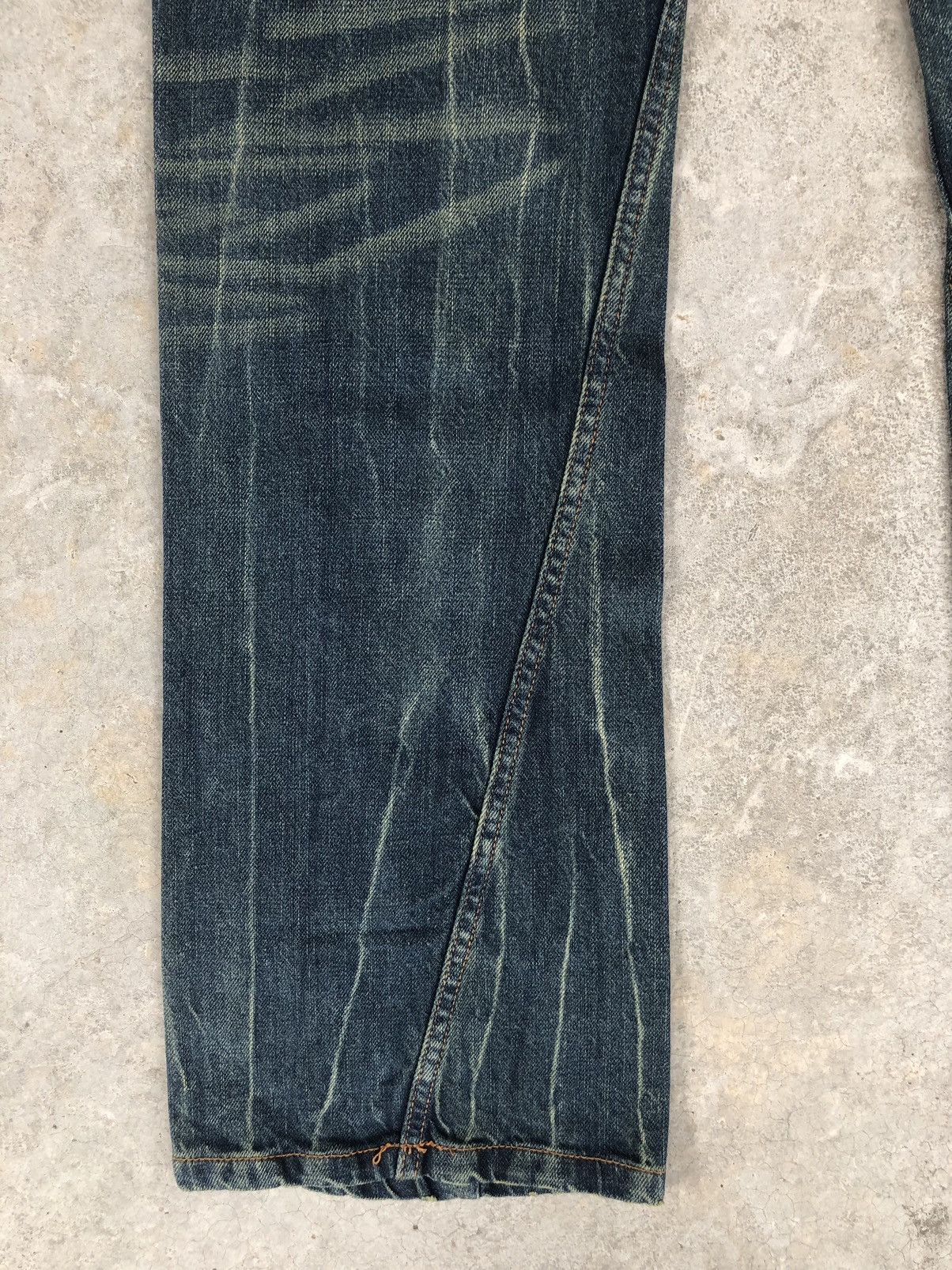 If Six Was Nine Japanese Antfui Flared Jeans Distressed Jeans Size US 33 - 11 Thumbnail