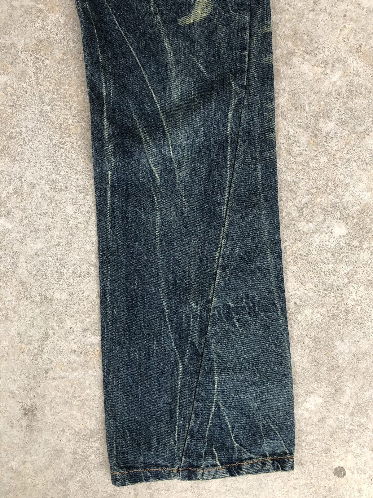 If Six Was Nine Japanese Antfui Flared Jeans Distressed Jeans Size US 33 - 7 Thumbnail