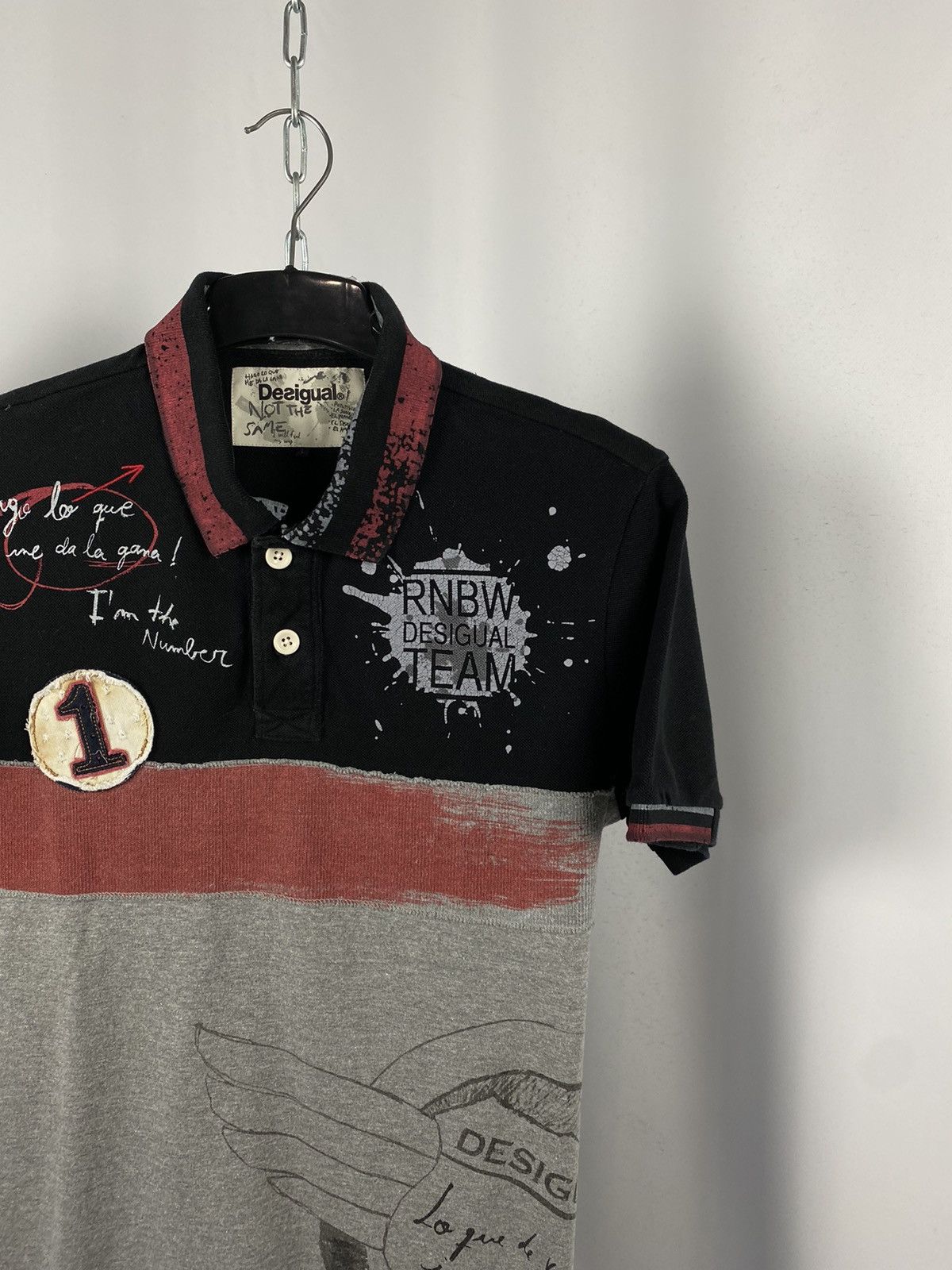 Desigual Desigual polo T-shirts streetwear size L Size US L / EU 52-54 / 3 - 2 Thumbnail