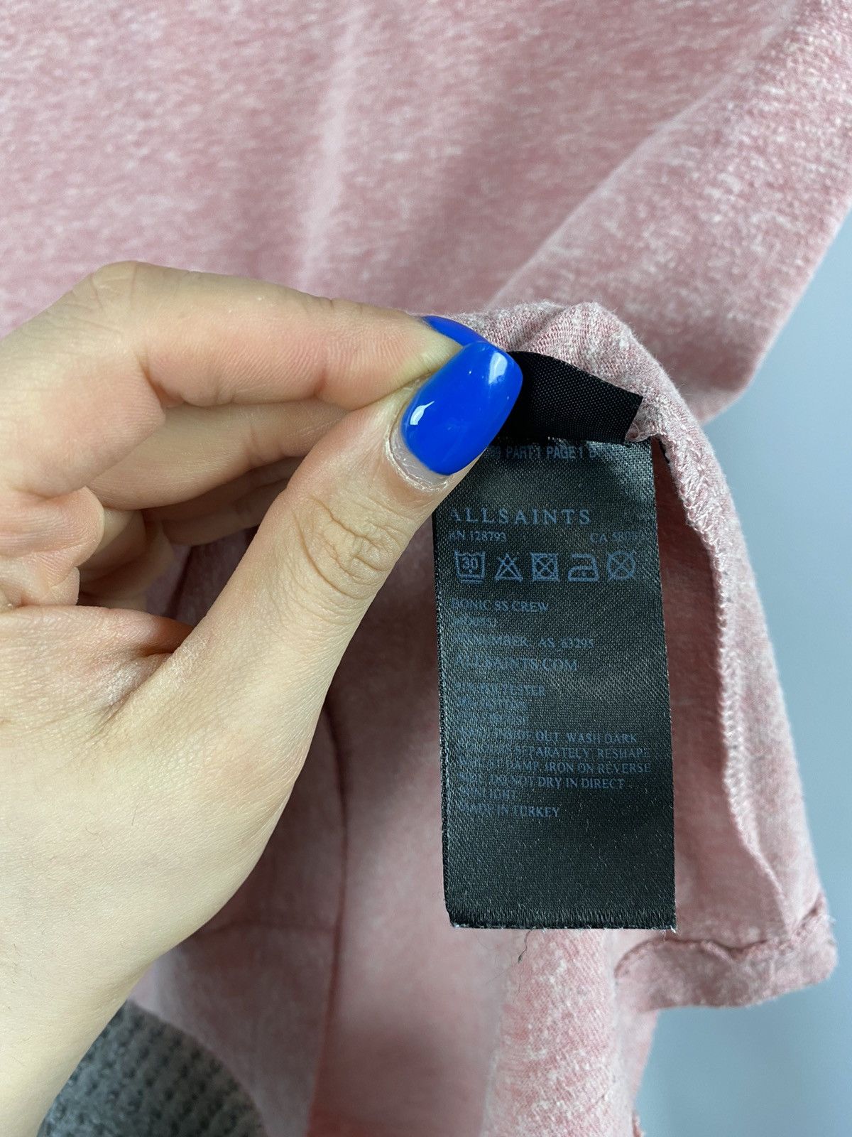 Allsaints Allsaints T-shirts pink size M Size US M / EU 48-50 / 2 - 5 Thumbnail