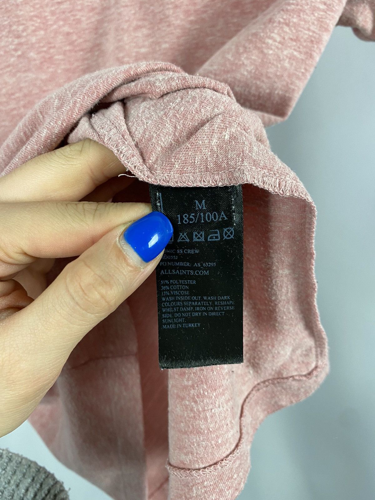 Allsaints Allsaints T-shirts pink size M Size US M / EU 48-50 / 2 - 4 Thumbnail