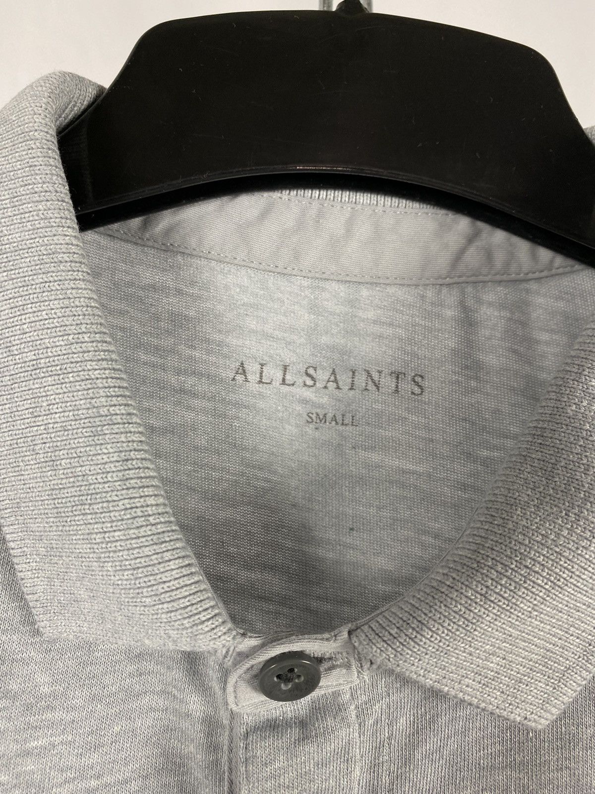 Allsaints Allsaints gray polo T-shirts size S Size US S / EU 44-46 / 1 - 3 Thumbnail
