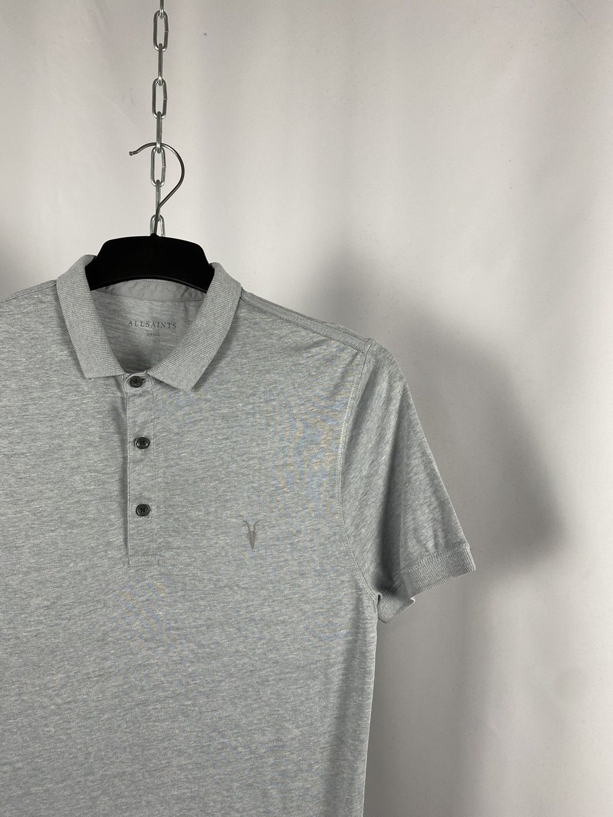 Allsaints Allsaints gray polo T-shirts size S Size US S / EU 44-46 / 1 - 2 Thumbnail
