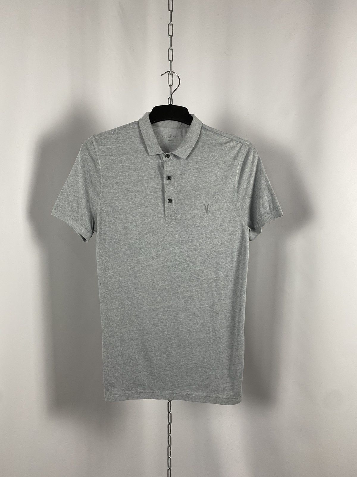 Allsaints Allsaints gray polo T-shirts size S Size US S / EU 44-46 / 1 - 1 Thumbnail