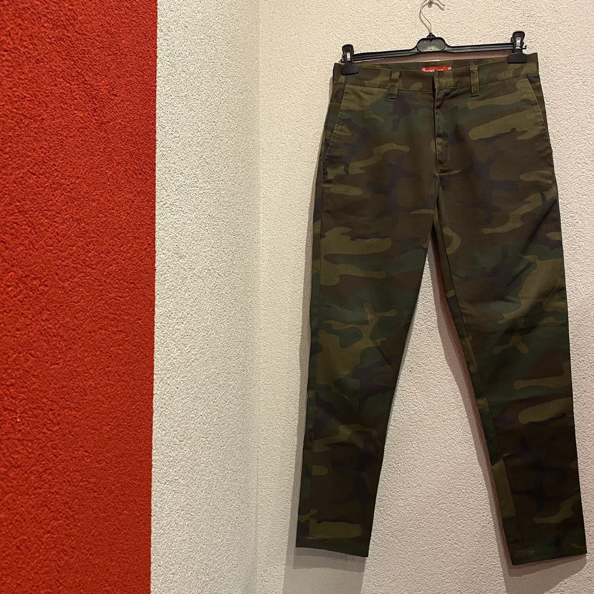 Supreme Camo Work Pants