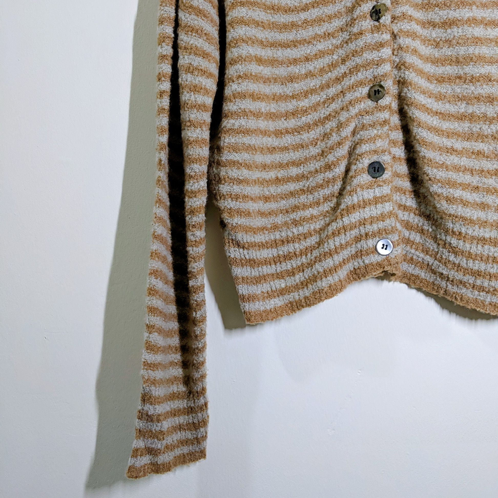 Japanese Brand Vintage Magenta Stripe Knitwear Sweater Size US M / EU 48-50 / 2 - 3 Thumbnail