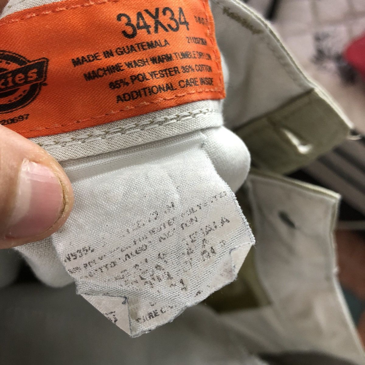 Dickies DLL Vtg Dickies Multipocket Tactical Cargo Pants #c1263 Size US 34 / EU 50 - 15 Thumbnail