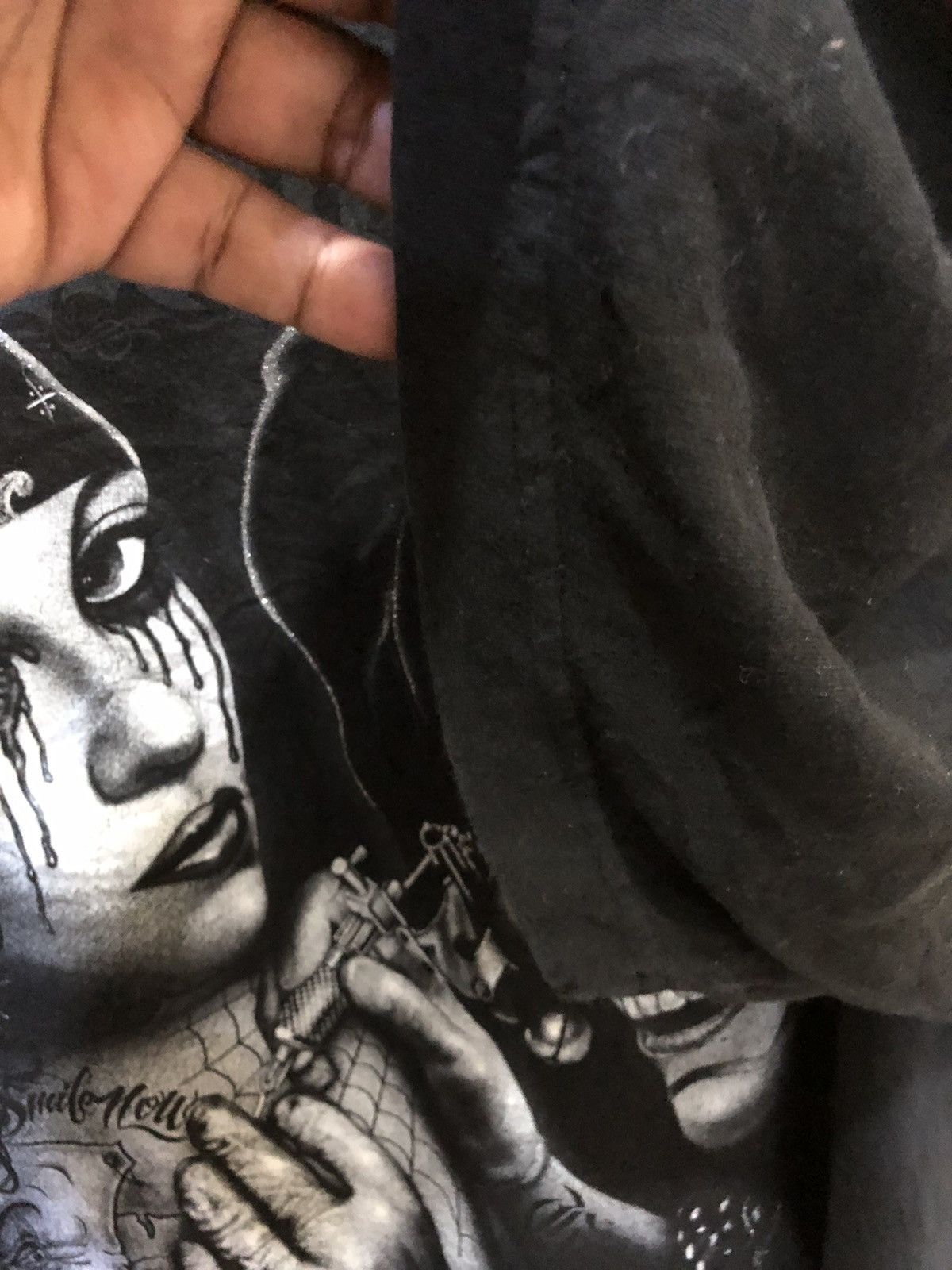 Expert Horror Mi Vida Loca tees design Clown tattooing for girl oversized Size US XXL / EU 58 / 5 - 5 Thumbnail