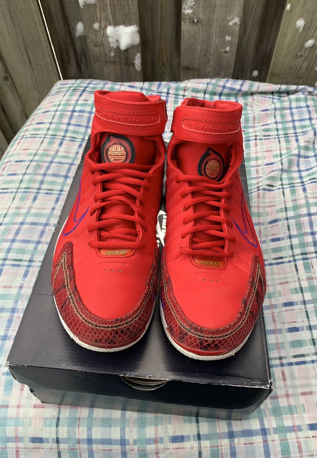 Nike Nike Air Zoom Huarache 2k4 Chinese New Year CNY Size US 9 / EU 42 - 3 Thumbnail