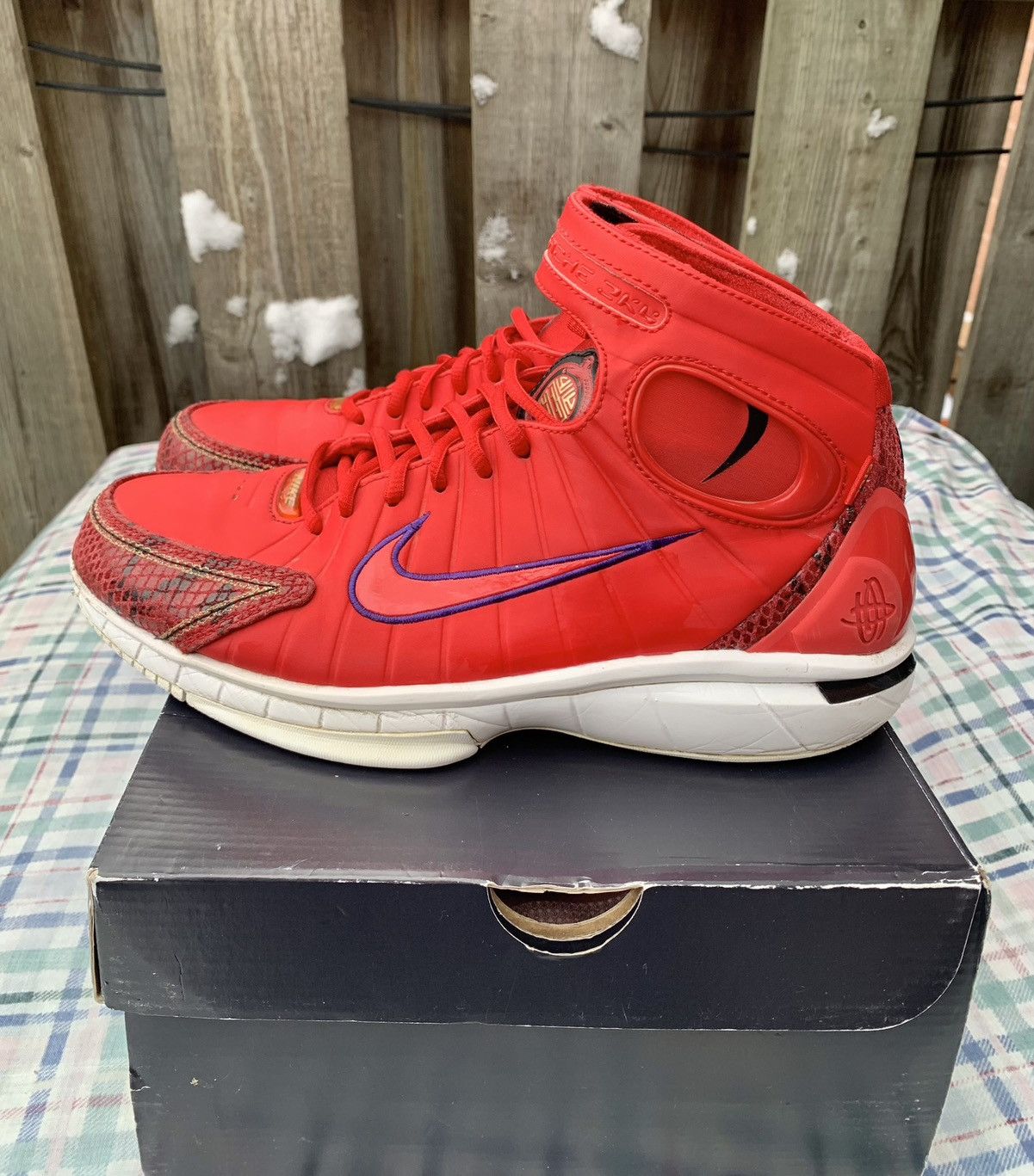 Nike Nike Air Zoom Huarache 2k4 Chinese New Year CNY Size US 9 / EU 42 - 2 Thumbnail