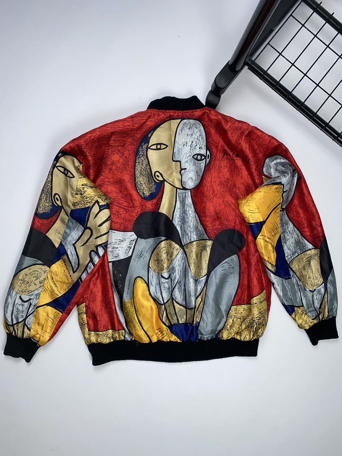 SikSilk Picasso silk internal jacket bomber windbreaker zip Size US L / EU 52-54 / 3 - 3 Thumbnail