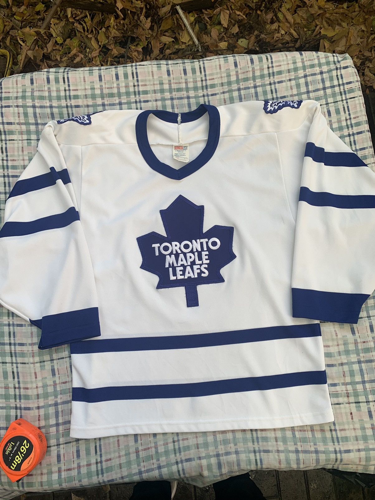 90s CCM Toronto Maple Leafs NHL Jersey