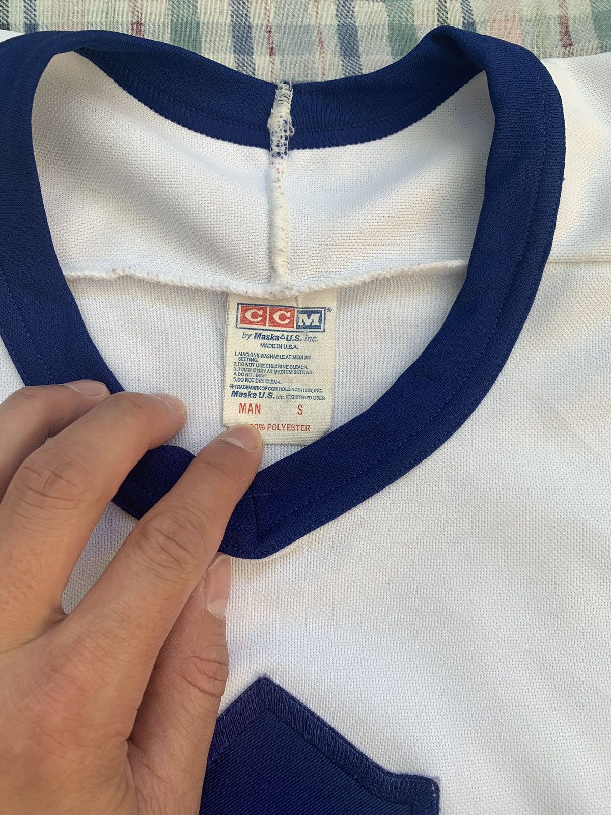 Ccm × NHL 90s CCM Toronto Maple Leafs NHL Jersey Size US S / EU 44-46 / 1 - 3 Thumbnail