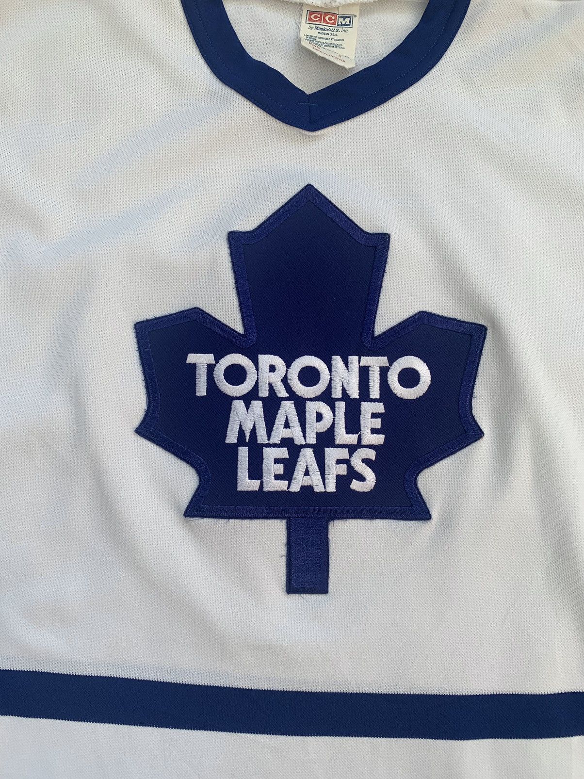 Ccm × NHL 90s CCM Toronto Maple Leafs NHL Jersey Size US S / EU 44-46 / 1 - 2 Thumbnail