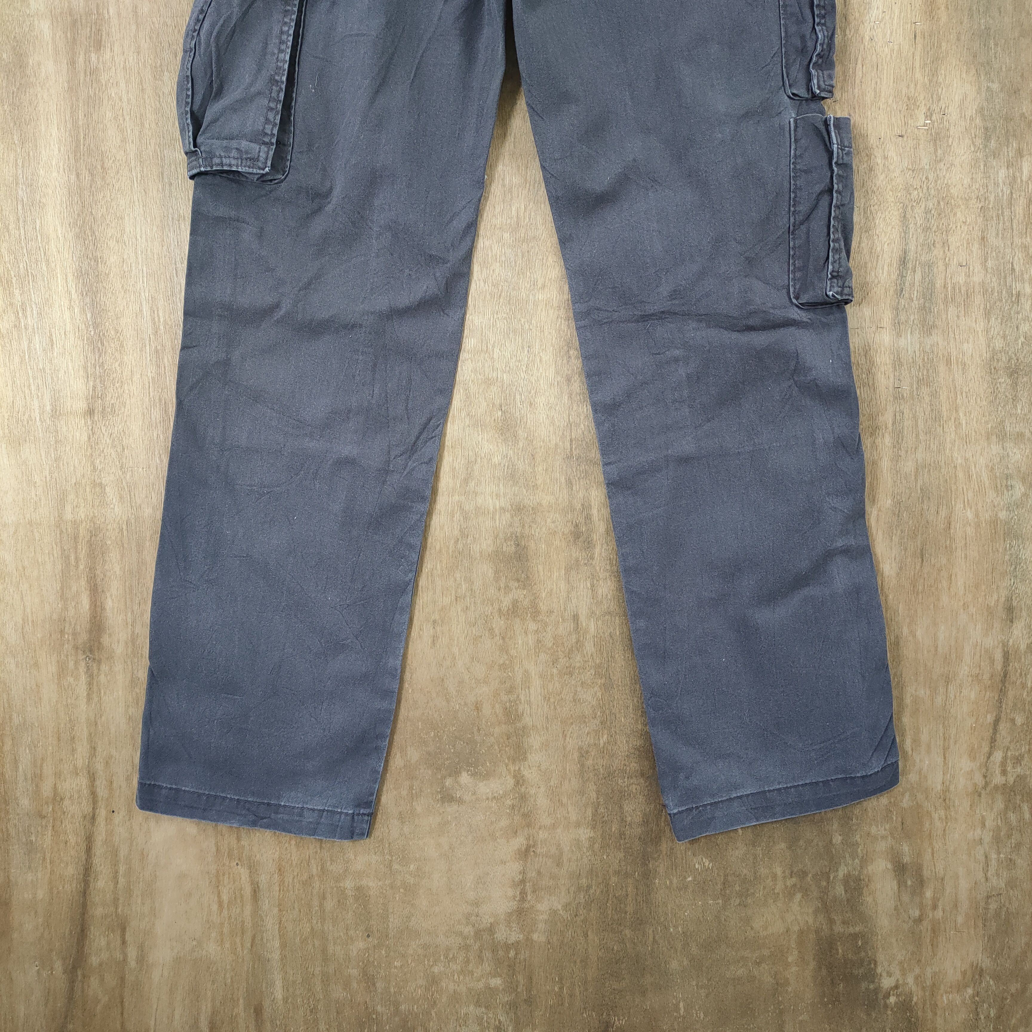 Japanese Brand × Vintage VINTAGE FADED CARGO PANTS/ DOUBLE KNEE / KANYE WEST PANT Size US 30 / EU 46 - 18 Thumbnail