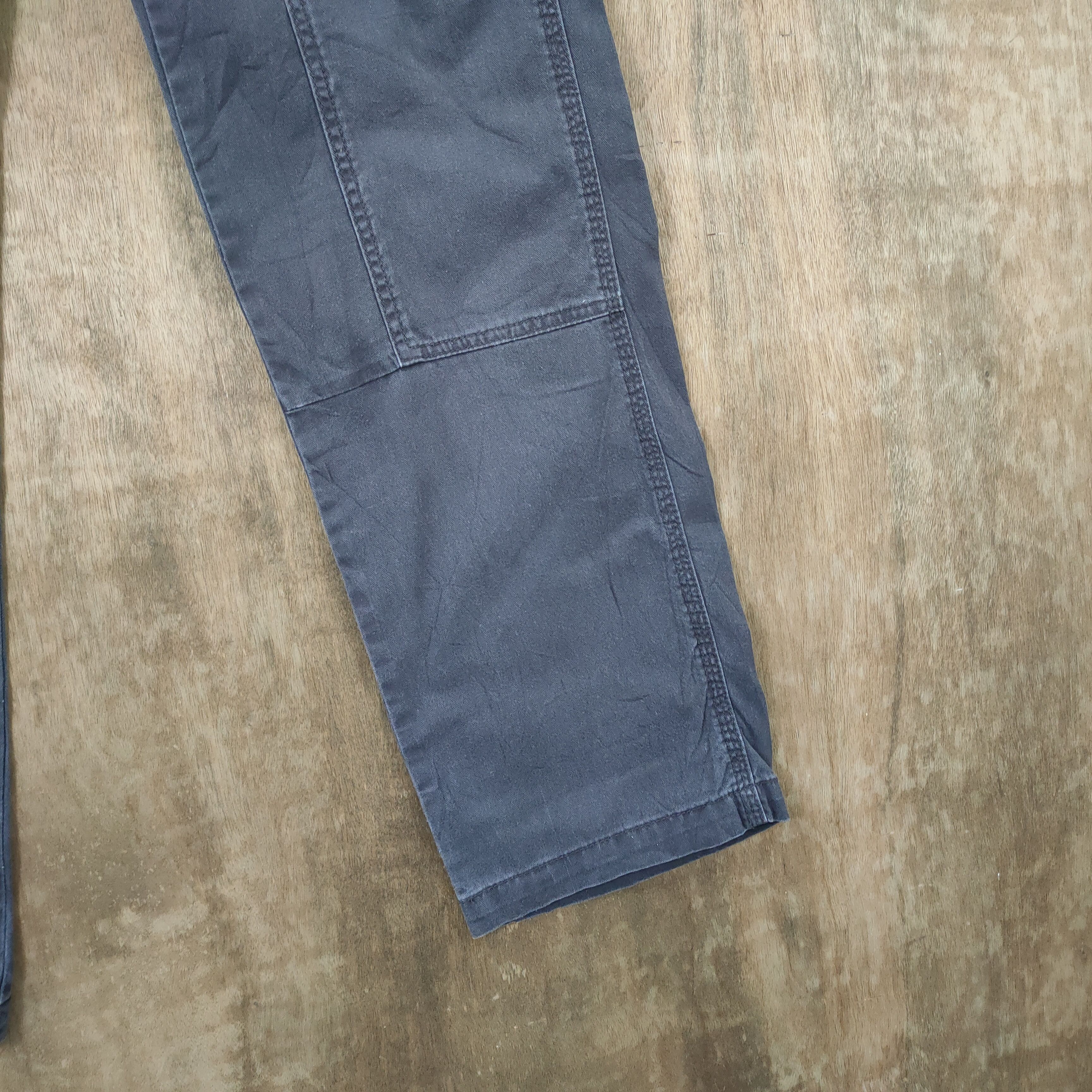 Japanese Brand × Vintage VINTAGE FADED CARGO PANTS/ DOUBLE KNEE / KANYE WEST PANT Size US 30 / EU 46 - 12 Thumbnail