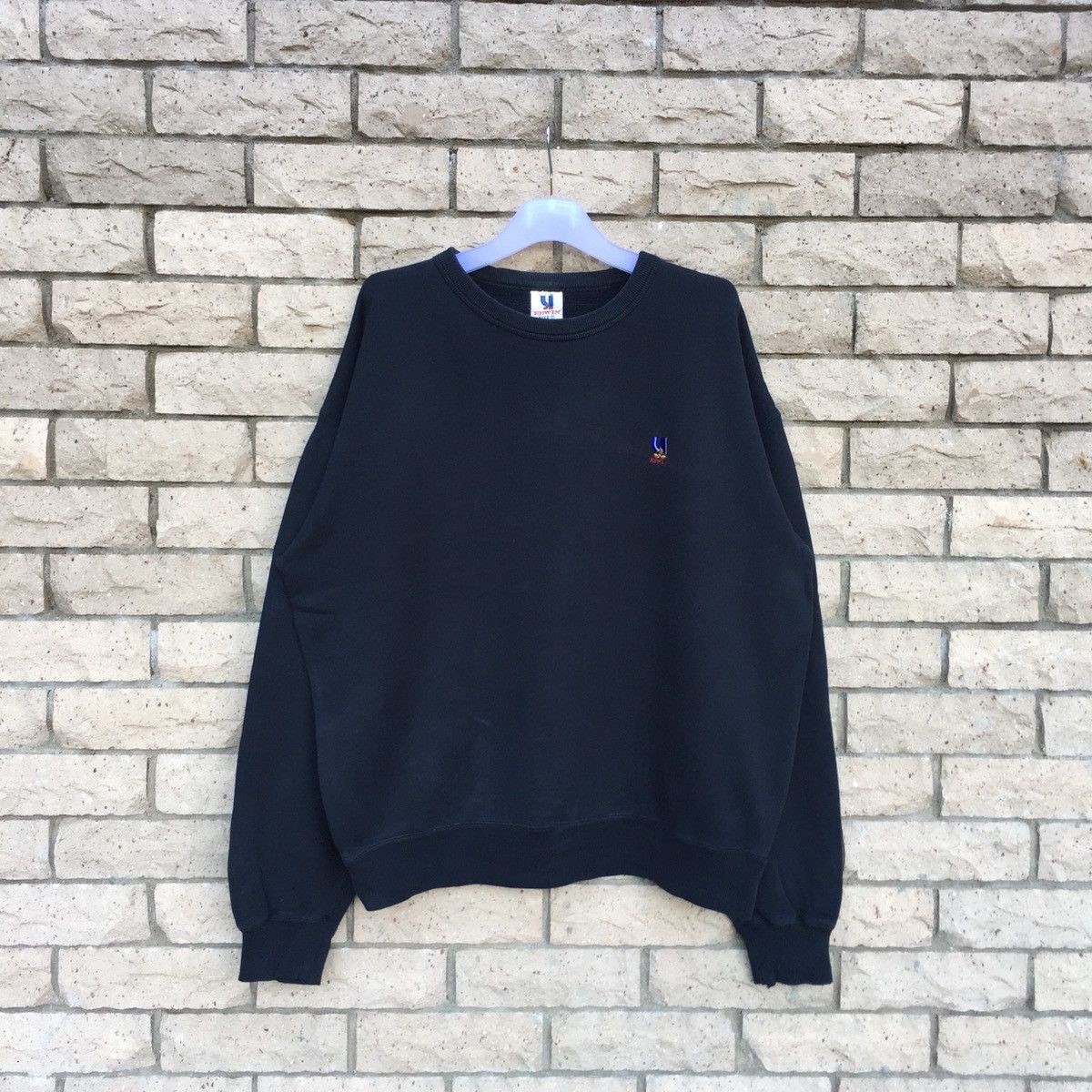 Edwin × Vintage Edwin sweatshirt spell out smal logo. Vintage sweatshirt Size US L / EU 52-54 / 3 - 1 Thumbnail