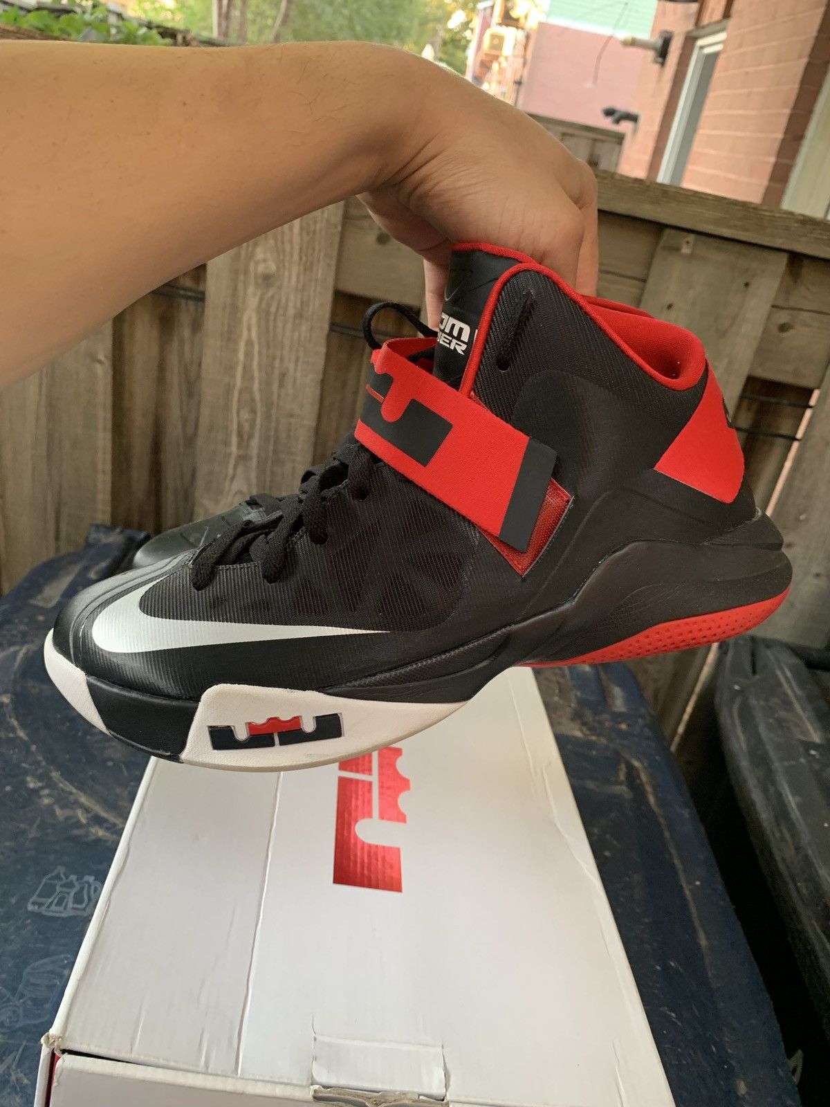 Nike Zoom Solider 6 Black-Red Size US 9.5 / EU 42-43 - 6 Thumbnail