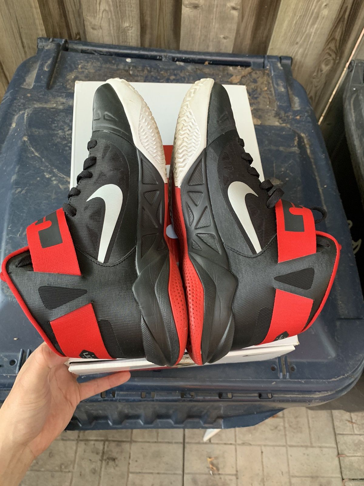 Nike Zoom Solider 6 Black-Red Size US 9.5 / EU 42-43 - 5 Thumbnail