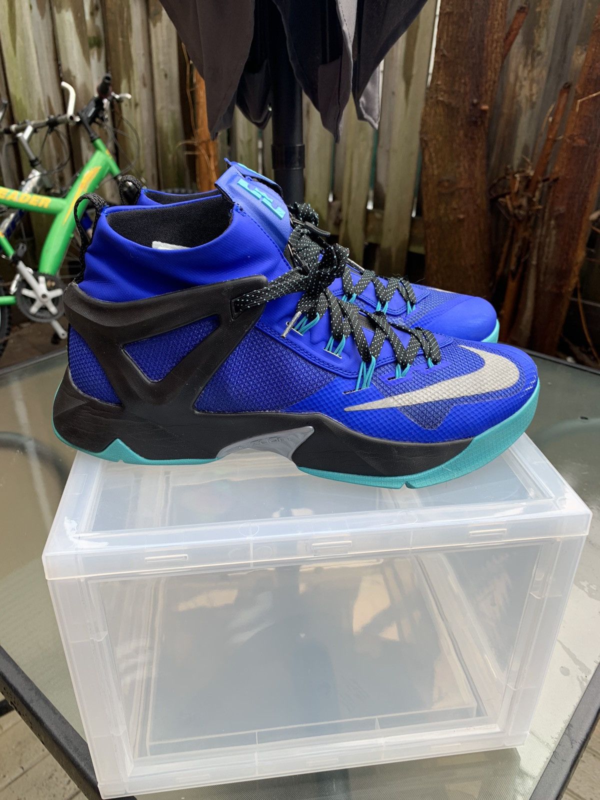 Nike Ambassador VIII Lebron James Aqua 2015 Size US 9.5 / EU 42-43 - 1 Thumbnail