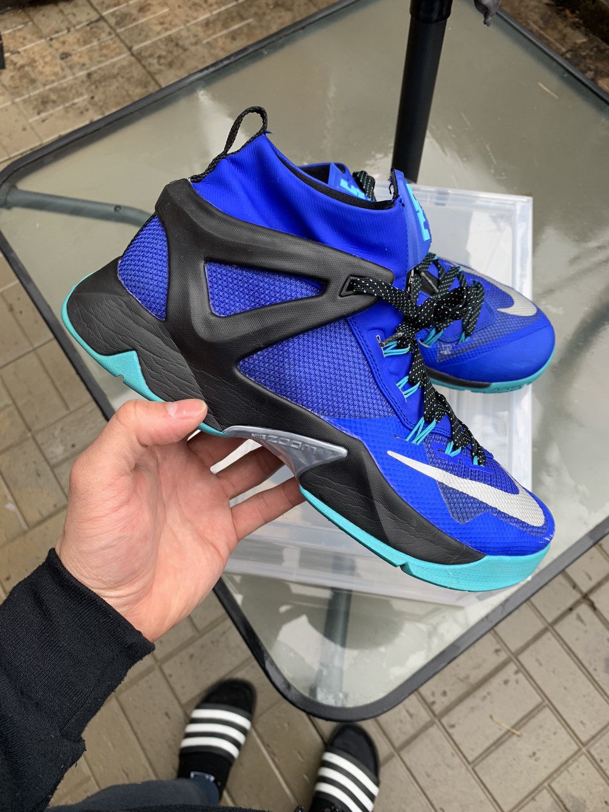 Nike Ambassador VIII Lebron James Aqua 2015 Size US 9.5 / EU 42-43 - 2 Thumbnail