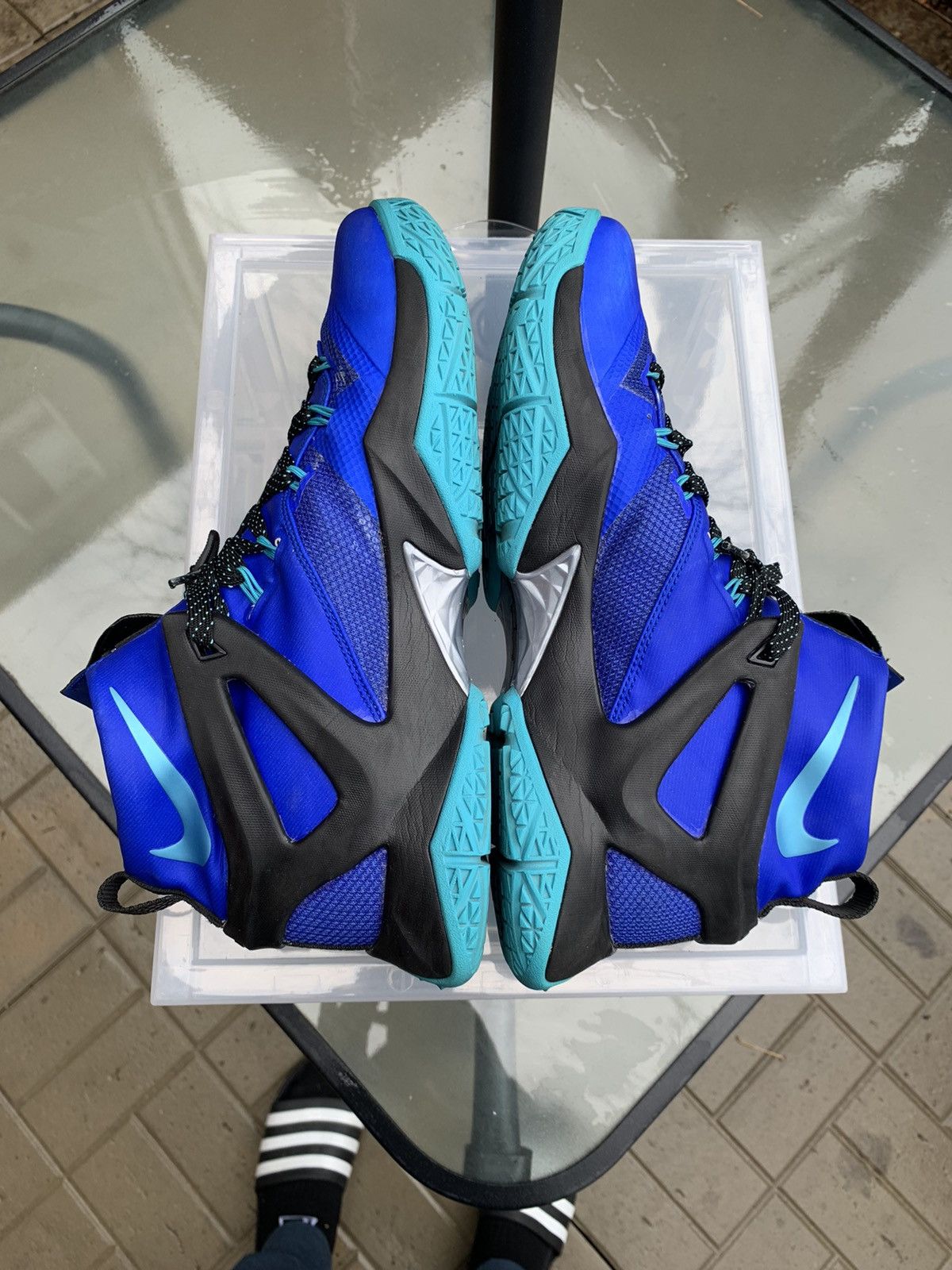 Nike Ambassador VIII Lebron James Aqua 2015 Size US 9.5 / EU 42-43 - 5 Thumbnail